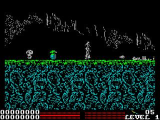 Stryker - In the Crypts of Trogan screenshot 3 for ZX Spectrum